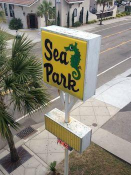 Sea Park Motel Myrtle Beach Exterior foto